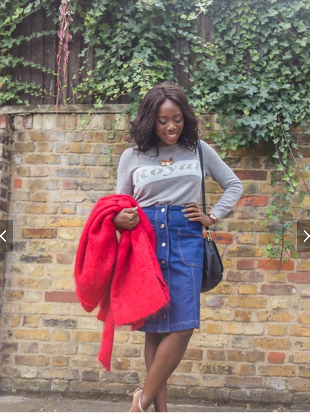 Boden Icons St Martin Denim Cargo Skirt